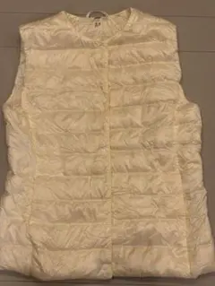 ウルトラライトダウンベスト ホワイト