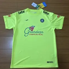 サッカーフットサル新品FINTA プラクティスシャツ フラッシュイエロー Oのサムネイル