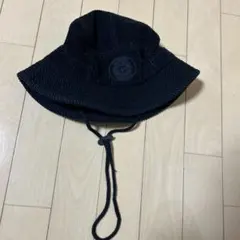 STONE ISLAND Supreme バケットハット S/M ブラック