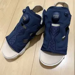 INSTAPUMP FURY SANDAL NAVY 23cm 未使用 人気