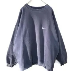 90s 銀タグUSA nike スウェット トレーナー パーカー オーバーサイズ