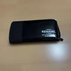 RENAME. CORDURA 長財布 ブラック