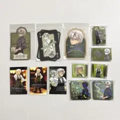 鬼滅の刃 モクテル ロトくじ 実弥　フォトカ チャーム ステッカー 缶バッジ