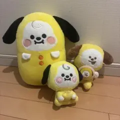 BT21 チミー ぬいぐるみセット　イエロー