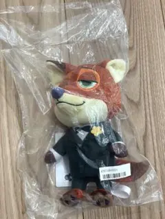 新品 タグ付き ズートピア2 ぬいぐるみ ニック　ZOOTENNIAL