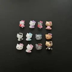 ネイルパーツ サンリオ キティ 8個セット
