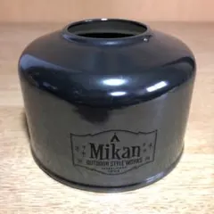 MIKAN OD缶250 ガス缶カバー ブラックシルバーのサムネイル