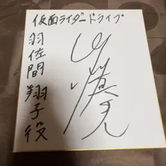 松本麗世 直筆 サイン 仮面ライダーマジェード ガッチャード - メルカリ