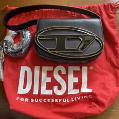 DIESEL 1dr レザークロス　ボディバッグ