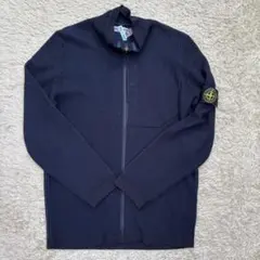 s*a様 STONE ISLAND ジップアップ コーデュロイジャケット ブラッ