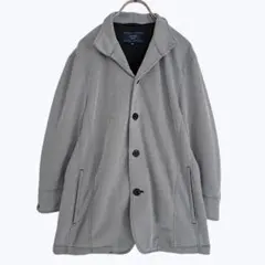 ニコルセレクション テーラードジャケット メッシュ モノトーン 大きめサイズ