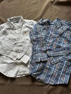 Ralph Lauren 長袖シャツ 2枚セット　120サイズ