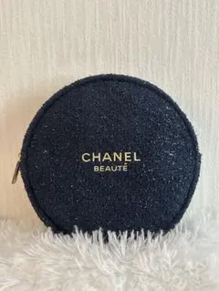CHANEL シャネル ノベルティ ポーチ　ブラック