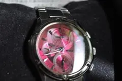 TIC TAC WIRED LIMITED EDITION ピンク 見にくい時計