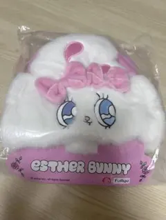 新品 エスターバニー ヘアバンド ホワイト ピンク リボン アミューズメント景品