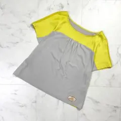 ホコモモラ バイカラーフレンチスリーブTシャツ イエロー サイズ40*ND276のサムネイル