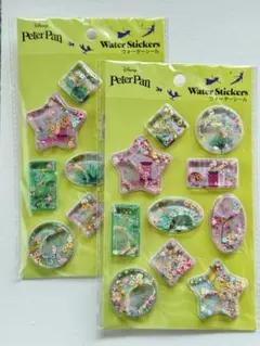 【新品未開封】ディズニープリンセス ティンカーベル ウォーターシール 2点セット