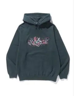 XLARGE TURN THE MUSIC ON HOODED パーカー