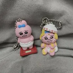 おぱんちゅうさぎ たべものいっぱいマスコット ラーメン 体重計 ガチャ