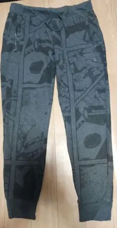 Y-3 コミック柄グラフィックプリント スウェットパンツ Lサイズ