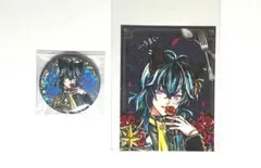 悪魔執事と黒い猫 あくねこ バスティン ナンジャタウン 缶バッジ カード