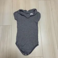 Petit Bateau ストライプロンパース 24M/86㎝