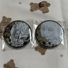 呪術廻戦 シルバー缶バッジ 両面宿儺 裏梅 - メルカリ
