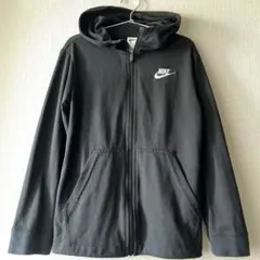 Nike ブラック フード付きパーカー 140