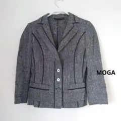 MOGA テーラードジャケット グレー　春秋用　羽織りのサムネイル