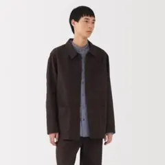 無印良品　木の実から作ったカポック混モールスキン　セットアップ　S