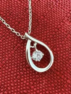 天然スカイブルートパーズ3.50ctダイヤモンド.K14GPネックレス.新品 