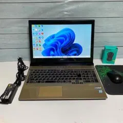Windows11オフィス付Corei7SSD高速メモリ8GB NECノートPCのサムネイル