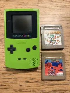 ゲームボーイカラー 本体 ライムグリーン 海外版 ジャンク