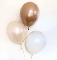 テディベア　ナチュラルバルーンセット　風船　誕生日　飾り　可愛い　ブラウン　装飾