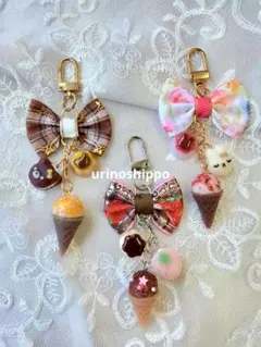 スイーツ リボンチャーム