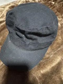 黒　ワークキャップ New Era 7 1/2