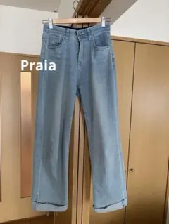 Praia ストレートデニム ライトブルー サイズ26のサムネイル