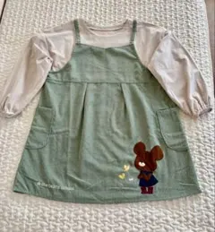 【美品】学研 保育士エプロン くまのがっこう