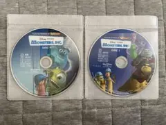 モンスターズ・インク DVD ディスク1・2セット　ケースなし