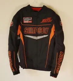 L2W】SIMPSON シンプソン ライディングジャケット ブルー - メルカリ