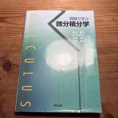 例題で学ぶ微分積分学