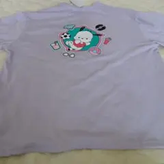 新品 サンリオ ポチャッコ Tシャツ ライトパープル半袖Mサイズのサムネイル