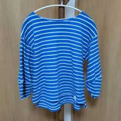 Live Love Cotton ストライプ七分袖