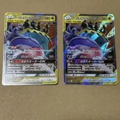 ポケモンカード アーゴヨン＆アクジキングGX RR