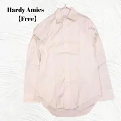 美品✨️Hardy Amies ハーディ・エイミス【Free】長袖ドレスシャツのサムネイル