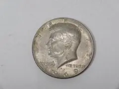 1969年 アメリカ ケネディ ハーフダラー 銀貨 40%シルバー - メルカリ