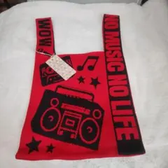 D.KELLY ニットバッグ ラージ レッド