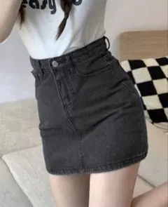 SHEIN デニムスカート