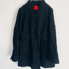 joe ノーカラージャケット 黒　ツイード　春　秋　冬　フォーマル　通勤