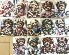 犬　パネル　生地　まとめ売り